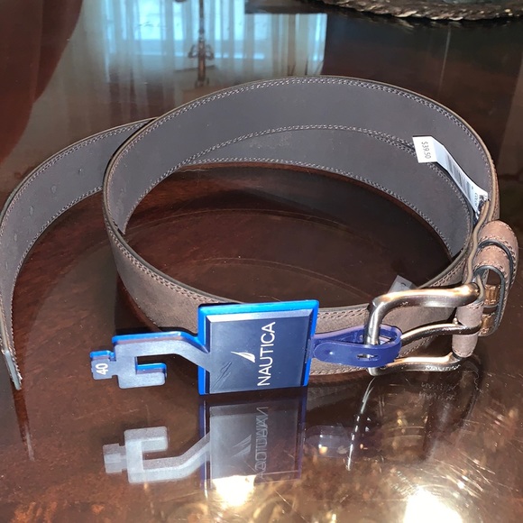 Nautica Other - NWT! NAUTICA BROWN LEATHER BELT!!!
